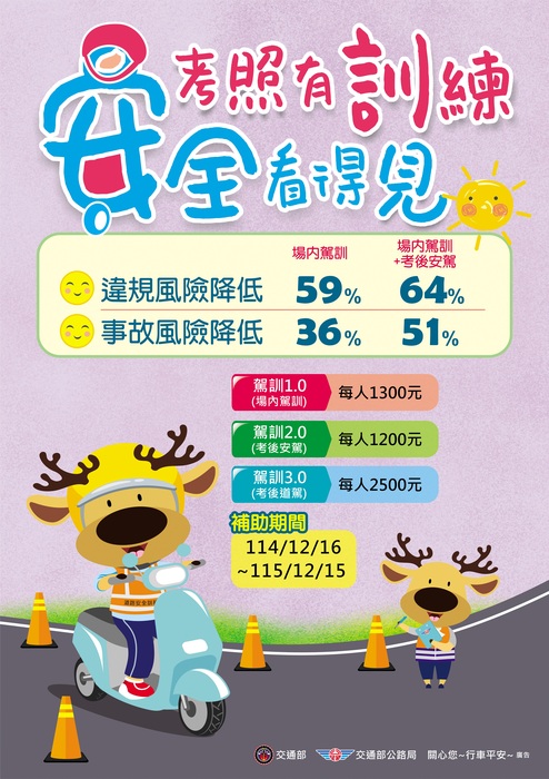 機車駕訓宣導